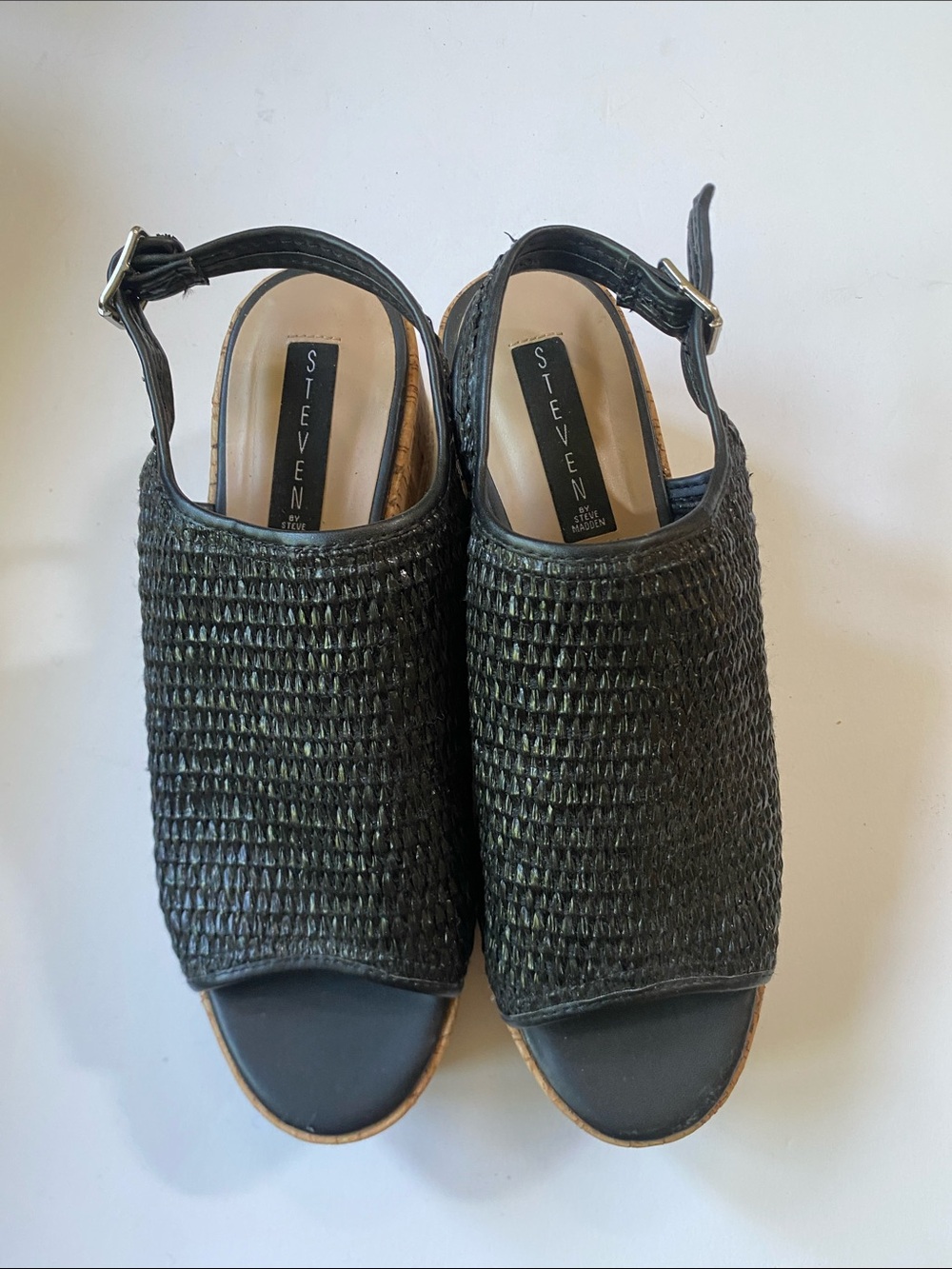 Steven by Steve Madden Carlton Woven Sandal Platform Espadrilles